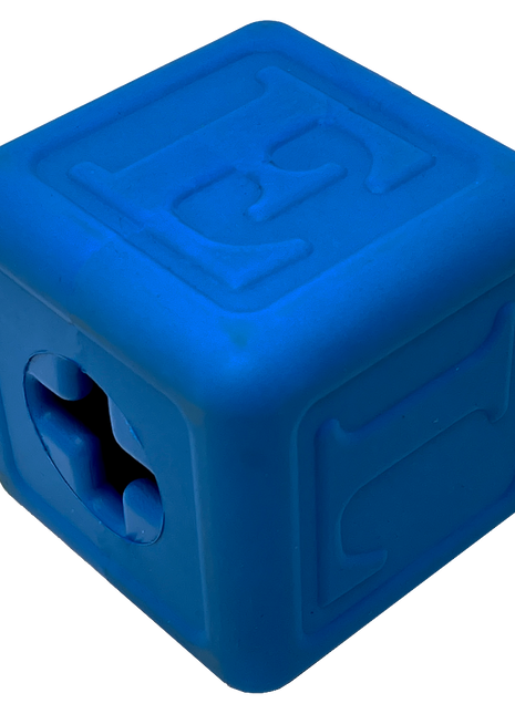 Love Cube eDispenser - Durable Rubber Chew Toy & Treat Dispenser | USA Made