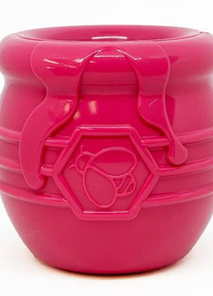 Honey Pot Dog eCup Treat Dispenser | Durable PUP-X Rubber Enrichment Toy | USA Made