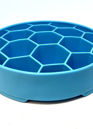 Honeycomb eBowl Deep Slow Feeder Dog Bowl for Enrichment | USA Made