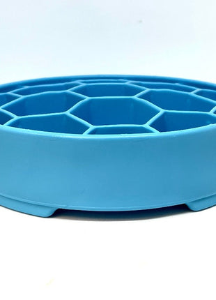 Honeycomb eBowl Deep Slow Feeder Dog Bowl for Enrichment | USA Made