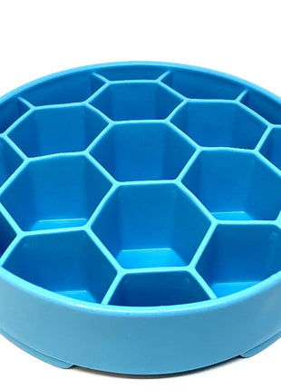 Honeycomb eBowl Deep Slow Feeder Dog Bowl for Enrichment | USA Made