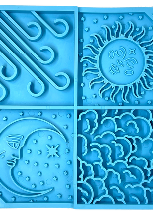 Sky eMat - Enrichment Lick Mat for Dogs and Cats | Celestial Design | SodaPup