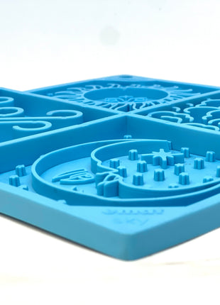 Sky eMat - Enrichment Lick Mat for Dogs and Cats | Celestial Design | SodaPup