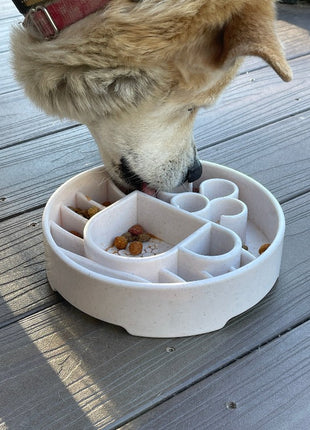 Java eBowl Deep Slow Feeder Dog Bowl for Enrichment | USA Made