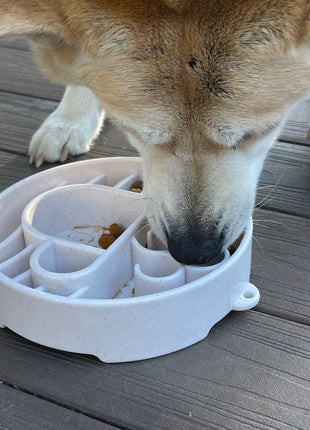 Java eBowl Deep Slow Feeder Dog Bowl for Enrichment | USA Made