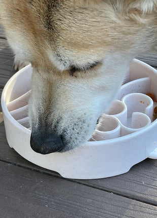 Java eBowl Deep Slow Feeder Dog Bowl for Enrichment | USA Made