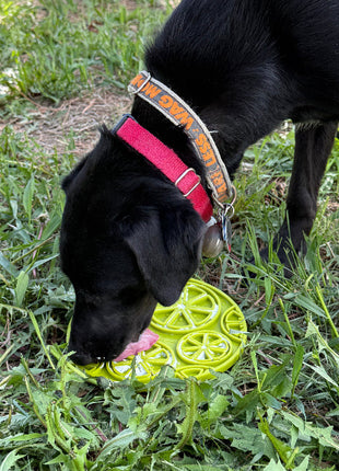 Citrus Design eMat - Enrichment Lick Mat For Dogs and Cats - with Suction Cups | USA Made