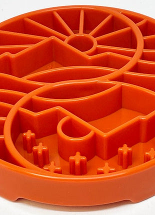 Sun and Moon eTray - Shallow Slow Feeder Dog Bowl for Enrichment | USA Made