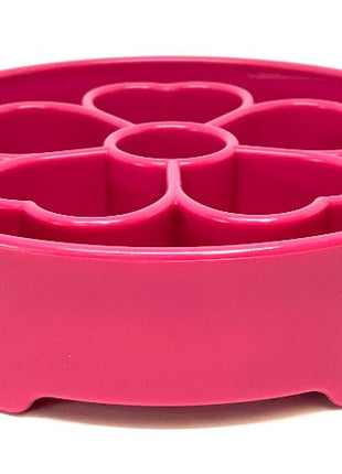Flower eBowl Deep Slow Feeder Dog Bowl for Enrichment | USA Made