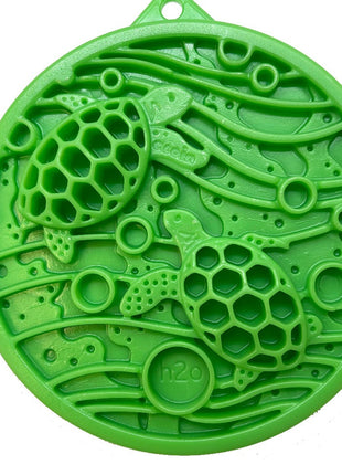 Water Nylon eCoin Durable Enrichment Snacking Coin for Dogs | USA-Made Lick Mat Alternative