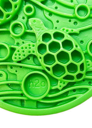 Water Nylon eCoin Durable Enrichment Snacking Coin for Dogs | USA-Made Lick Mat Alternative
