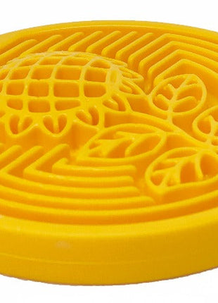 Earth eCoin Nylon Lick Mat for Dogs | USA Made Enrichment Toy | SodaPup
