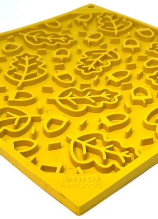 Autumn eMat - Enrichment Lick Mat For Dogs and Cats| Fall Leaves Design | SodaPup