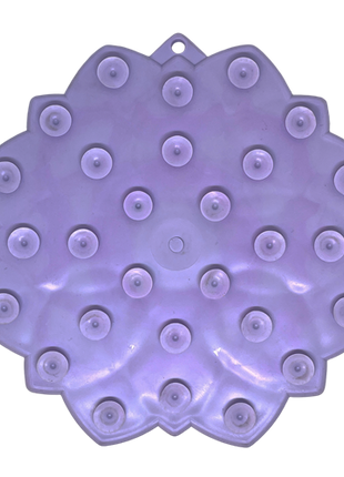 Mandala Softie eTray Shallow Slow Feeder Dog Bowl with Suction Cups |  USA Made