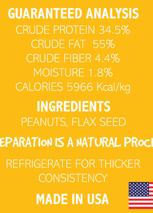 Dogtastic Peanut Butter for Dogs with Flax Seed - Xylitol-Free | USA Made - 50% off