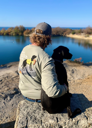 Long Sleeve T-shirt: Never Hike Alone