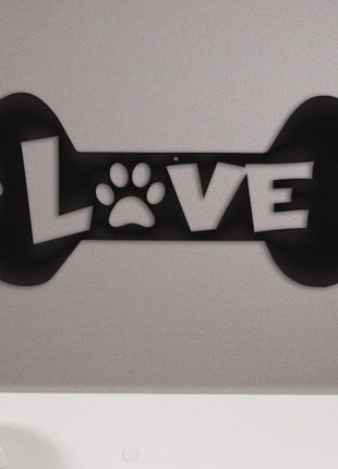 Puppy Love - Metal Wall Art/Décor