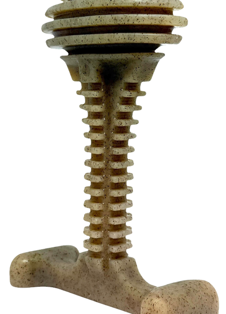 Honey Bone Dental Tower - Indestructible Nylon Dog Chew Toy XL | USA Made