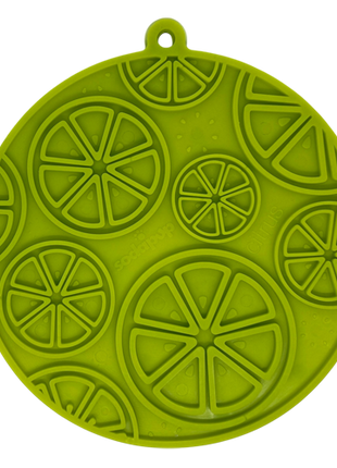 Citrus Design eMat - Enrichment Lick Mat For Dogs and Cats - with Suction Cups | USA Made