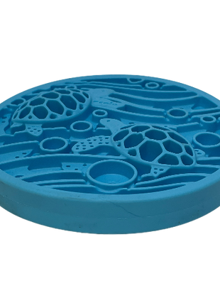 Turtle eMat-Mini Lick Mat with Suction Cups - Small Dogs & Cats | USA