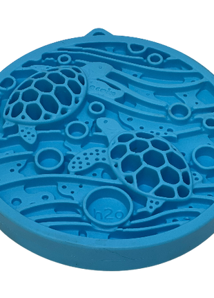 Turtle eMat-Mini Lick Mat with Suction Cups - Small Dogs & Cats | USA