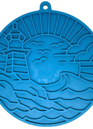 Lighthouse eMat - Enrichment Lick Mat For Dogs and Cats - With Suction Cups | USA Made