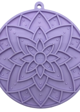 Lotus Design emat - Enrichment Lick Mat For Dogs and Cats - With Suction Cups | USA Made
