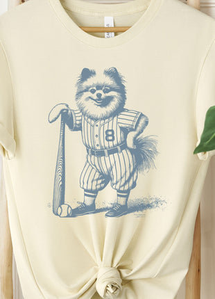 Pomeranian Baseball T-Shirt
