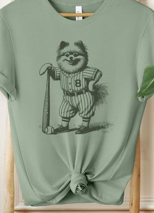 Pomeranian Baseball T-Shirt