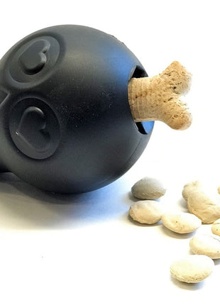 Magnum Sugar Skull Dog Chew Toy & Treat Dispenser - USA Made | SodaPup