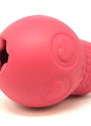 Sugar Skull Dog Chew Toy & Treat Dispenser - USA Made | SodaPup