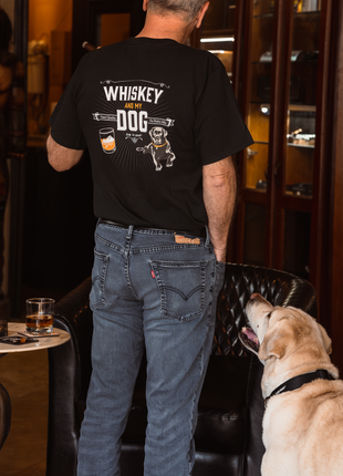 T-shirt: Whiskey and My Dog