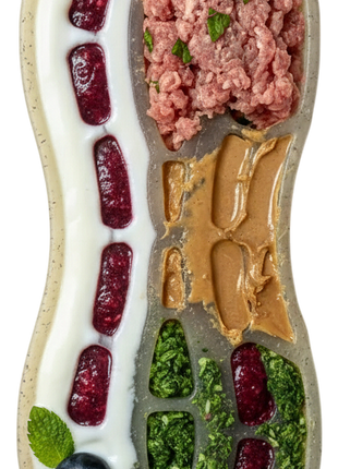 Peanut Nylon Dog Chew Toy | Ultra-Durable for Aggressive Chewers | SodaPup
