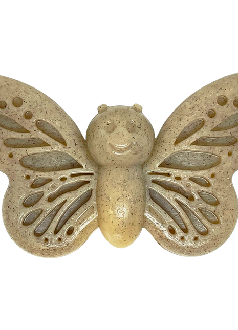 Butterfly Nylon Chew & Enrichment Toy | 2-in-1 for Aggressive Chewers | SodaPup