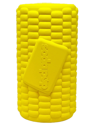 Corn on the Cob Dog Toy - Durable Rubber Treat Dispenser | USA Made