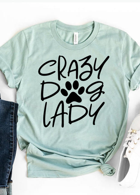 Crazy Dog Lady T-Shirt
