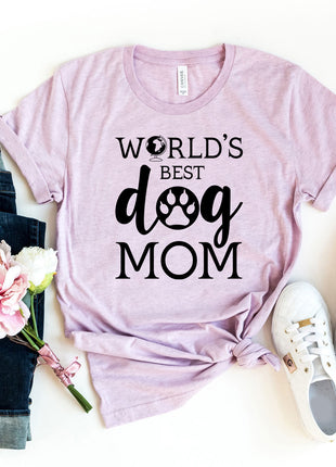 Worlds Best Dog Mom T-Shirt