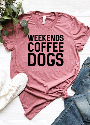 Weekend Coffee Dogs Shirt