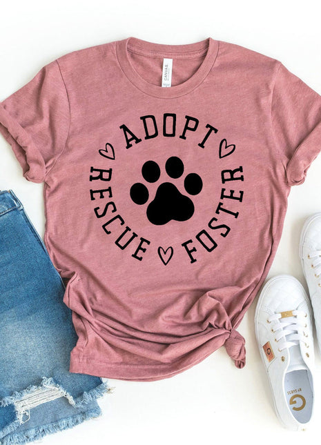 Adopt Rescue Foster T-Shirt