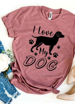 I Love My Dog T-Shirt