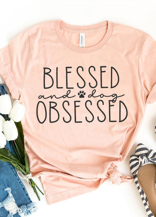 Blessed And Dog Obsessed T-Shirt