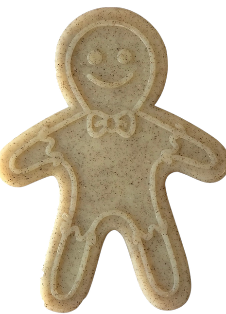 Gingerbread Man Nylon Dog Chew Toy for Aggressive Chewers | USA Made