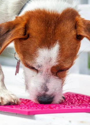 Flower Power emat - Enrichment Lick Mat for Dogs and Cats | Flower Design | USA Made