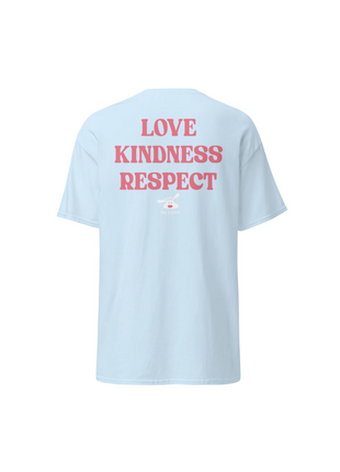 T-shirt: Treat People Like Dogs (Light Blue)