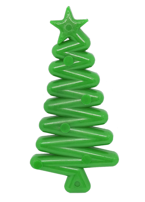 Christmas Tree Nylon Dog Chew Toy for Aggressive Chewers | USA Made & FDA Compliant