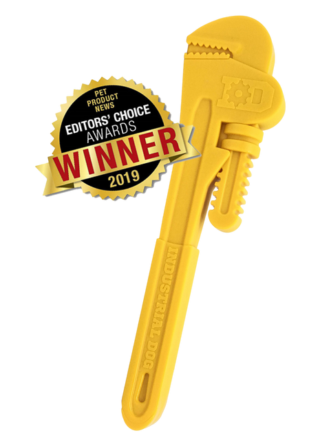 Pipe Wrench Nylon Dog Toy for Aggressive Chewers | USA Made | SodaPup