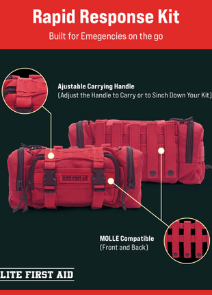 Rapid Response Trauma Kit w/Bleeding Control