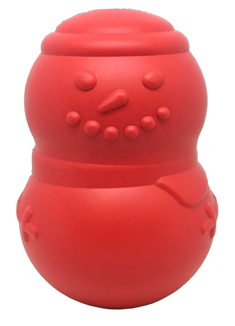 Snowman Dog Toy - Durable Winter Chew Toy for Large Dogs | USA Made
