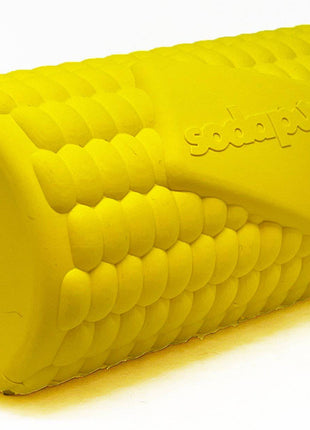 Corn on the Cob Dog Toy - Durable Rubber Treat Dispenser | USA Made