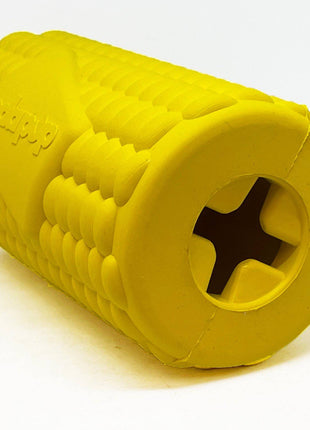 Corn on the Cob Dog Toy - Durable Rubber Treat Dispenser | USA Made